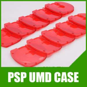 20X Replacement UMD Game Case Cover For Song PSP Red  