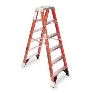  WERNER T7410 Ladder,Fg,Twin,10 Ft