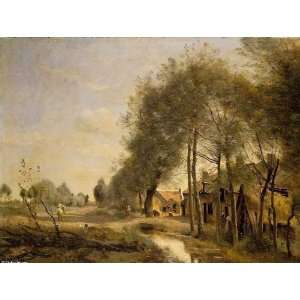 Hand Made Oil Reproduction   Jean Baptiste Corot   24 x 18 inches 