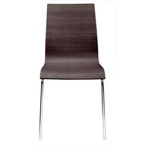  Zuo Tierra Chrome Wenge Patio, Lawn & Garden