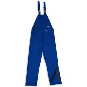 Bib Overalls 6 oz. Nomex IIIA Royal Blue Lined with Quilted Nomex, 32 