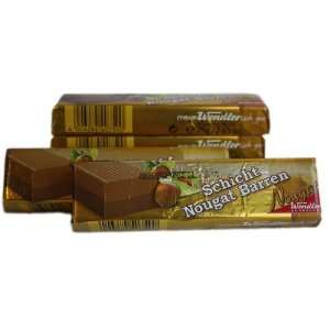 Wendler Chocolate Layer Nougat Bar (75g/ 2.65 Oz)  Grocery 
