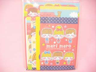 Merimero Friends Letter Set / Made in JAPAN Stationary  