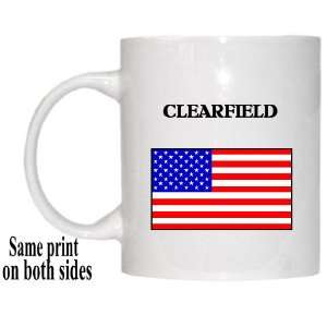  US Flag   Clearfield, Utah (UT) Mug 