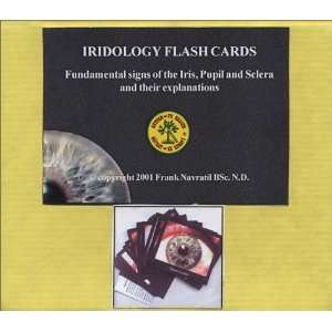  Iridology Flashcards / Tarjetas de Iridología [Cards 