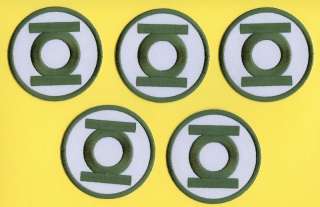 Lot Green Lantern Iron On Embroidered Patches Crests  