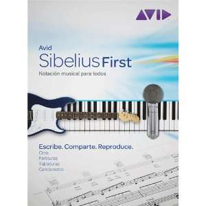  Sibelius 6 First   Spanish Edition   CD ROM Musical 