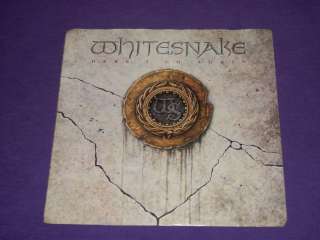 Whitesnake Here I Go Again Rare 7 45 RPM Vinyl & Picture Sleeve David 