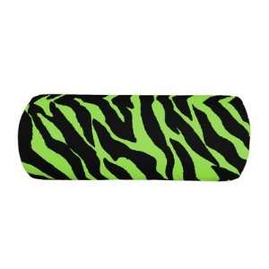  Zebra Green Bolster Pillow