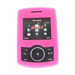  Samsung Propel A767 Trans. Pink Silicon Skin Case Office 