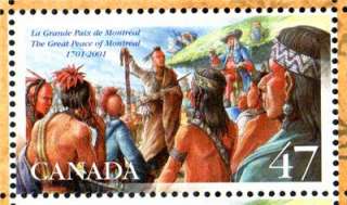 CANADA UL 2001 #1915 Great Peace of Montreal   MNH  