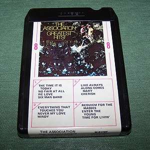 The Association Greatest Hits 8 Track Tape TESTED  