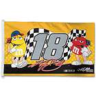 KYLE BUSCH #18 M&Ms NASCAR RACING 3 x 5 FLAG