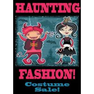  Halloween Haunting Fashion Costume Sale Sign Toys & Games