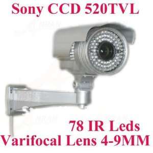   520tvl zoom 4 9mm 1/3 sony ccd camera ar vgs708