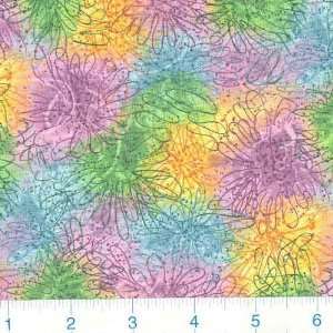  45 Wide Floral Texture Dahlia Fabric By The Yard Arts 