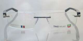 New Tag Heuer Rimless Trends 8102 007 52 17 Eyeglasses  