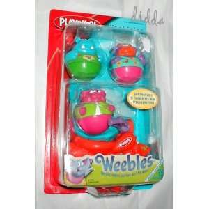  Playskool Weebles Weehicles Playset with Demby and Diddy 