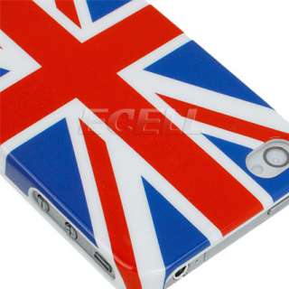 UNION JACK GREAT BRITAIN FLAG INSPIRED BACK CASE COVER FOR APPLE 