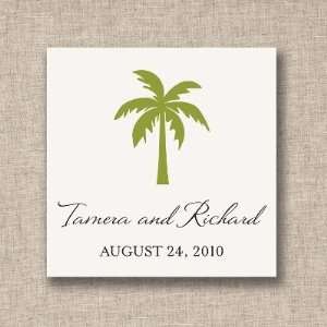 Exclusively Weddings Palm Tree Wedding Favor Tags Health 