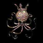   Paul Crown Pin Brooch w Swarovski Crystal Buy 10 Items 