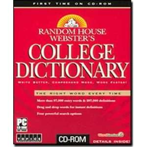  Random House Websters College Dictionary Electronics