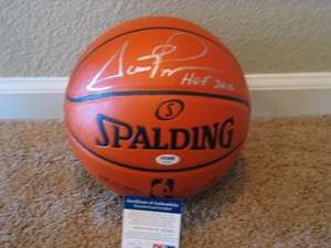 Scottie Pippen Signed AUTOGRAPH Basketball 2010 PSA DNA  