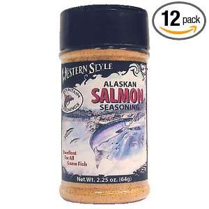Hi Mountain Jerky Western Style Alaskan Salmon Seasoning, 2 Ounce Jars 