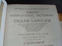 Websters Dictionary of the English Language 1908  
