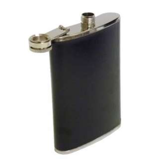 Maxam Stainless Steel 8oz Flask With Black Wrap New 0 24409 94001 9 
