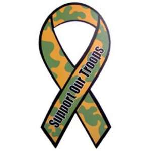  Support Our Troops Camouflage Ribbon Refrigerator Magnet 8 