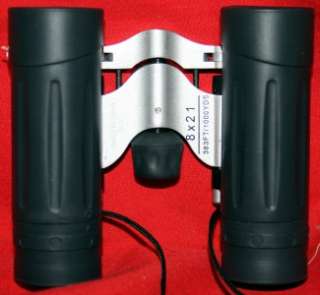 RUGGED EXPOSURE 8X21 BINOCULARS  