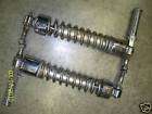 1968 harley 900cc sportster rear shock s with peg set