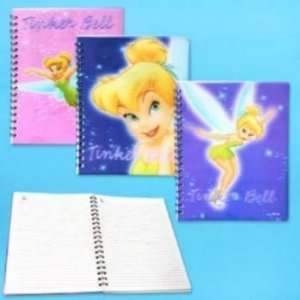  Notebook 50 Sheet 3D Tinkerbell Case Pack 48 Everything 