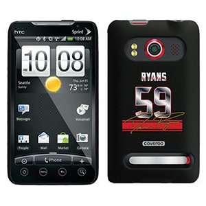  DeMeco Ryans Signed Jersey on HTC Evo 4G Case  Players 