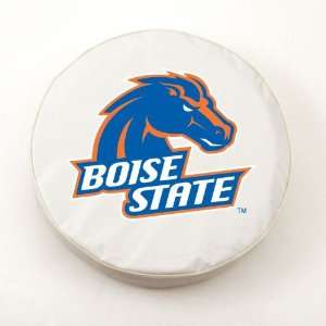  Boise State Broncos University White Spare Tire Cover 