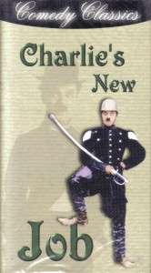 VHS CHARLIES NEW JOB.CHARLIE CHAPLIN.NEW  