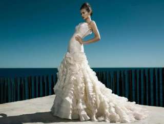 Custom Wedding Dress Bridal Gown Party Prom Plus Size  