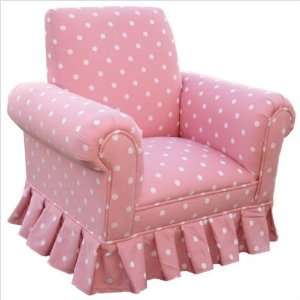  Song 101020103 Child Club Chair in Bubble Gum Pink Furniture & Decor