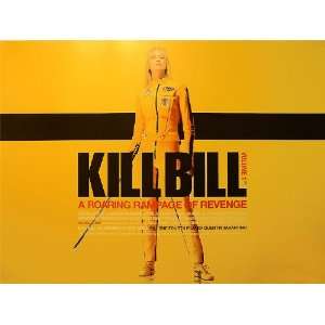 Kill Bill (Original British Quad Movie Poster)