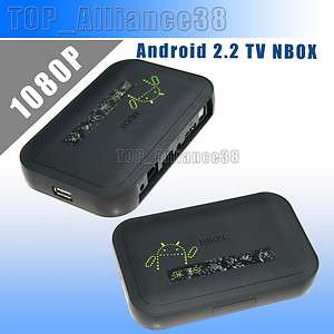 FULL HD Android 2.2 TV NBOX IPTV WEB BROWSE 1080P  