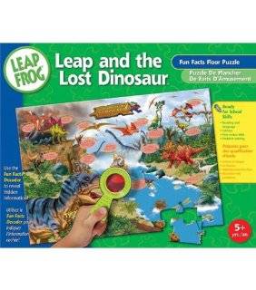 16. Leap Frog Floor Puzzle 48pc Dinosaur Fun Facts