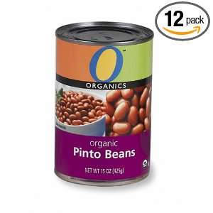 Organics Pinto Beans, 15 Ounce Tins (Pack of 12)  