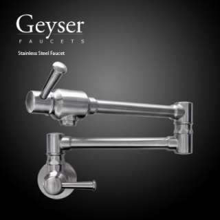 Geyser ABF47 S Wall mount Pot Filler Kitchen Faucet  