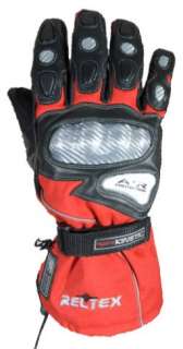 Winter Warm Water & Wind Resistant Leather Motorcycle Motorbike Gloves 