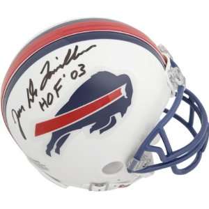  Joe DeLamielleure Buffalo Bills Autographed Throwback Mini 