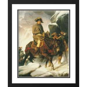  Delaroche, Paul 28x36 Framed and Double Matted Napoleon 