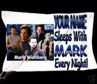 PERSONALIZED MARK WAHLBERG PILLOWCASE PILLOW CASE NEW  