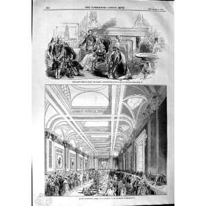  1844 QUEEN ROYAL EXCHANGE LLOYDS COMMERCIAL ROOM BALL 