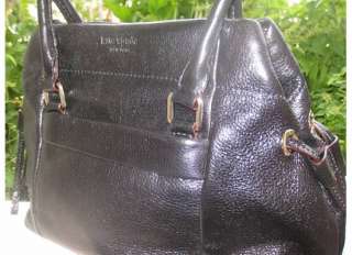 NEW Kate Spade Black Leather Westbury Bess Bag Tote NWT  